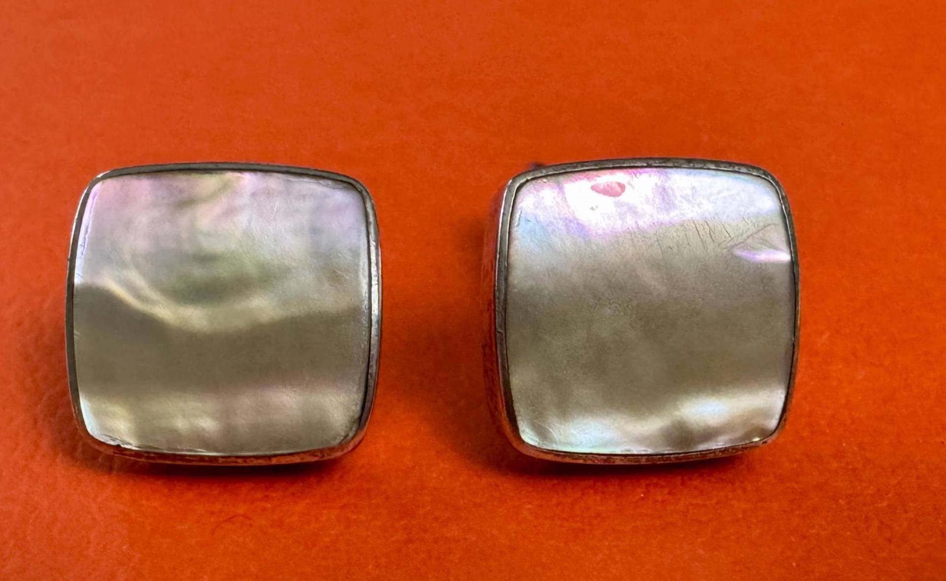 Manschettenknöpfe/Cufflinks #4 Palle Bisgard Sterlingsilber & Perlmutt - Handarbeit Dänemark Manschettenknöpfe/Cufflinks #4 Palle Bisgard Sterlingsilber & Perlmutt - Handarbeit Dänemark von AllmodernEtsy
