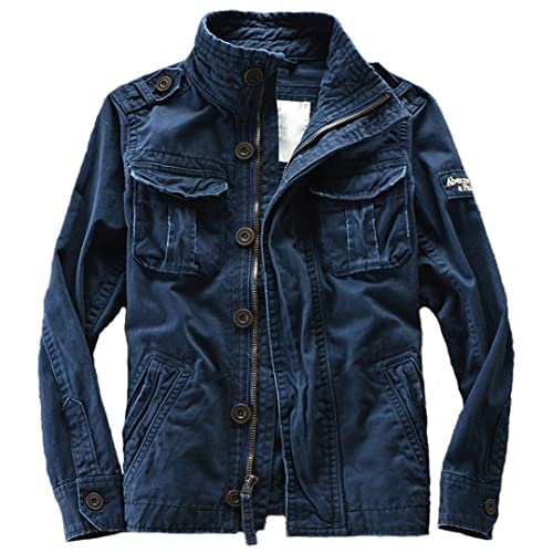 Alloaone Militärische Männer Taktische Jacke Mantel Outdoor Camouflage Mäntel Windjacke Armee Jacken Bombermantel as picture3 L von Alloaone