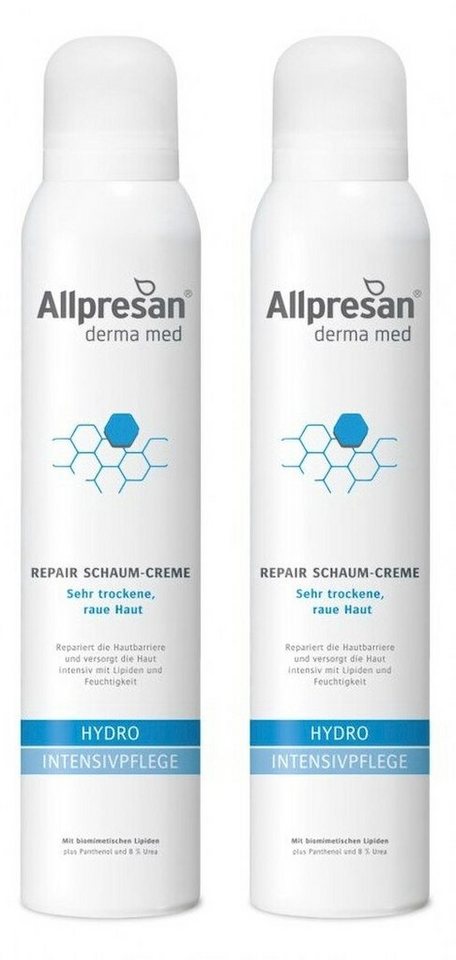 Allpresan Fußschaum Allpresan Derma med HYDRO INTENSIVPFLEGE 200 ml 2er Pack von Allpresan