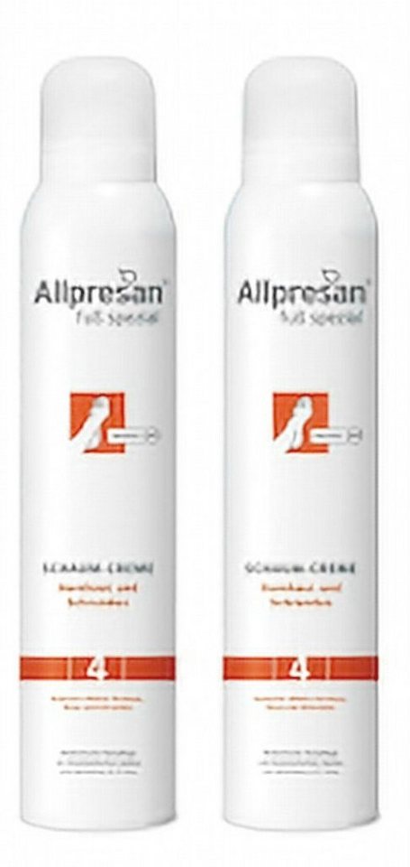 Allpresan Fußschaum Allpresan Hornhaut und Schrunden 200 ml Nr.4 2er Pack von Allpresan