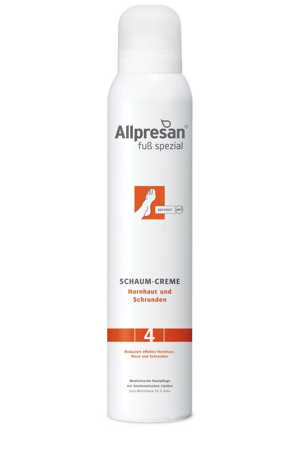 Allpresan Fußschaum Allpresan Hornhaut und Schrunden 200 ml Nr.4 von Allpresan