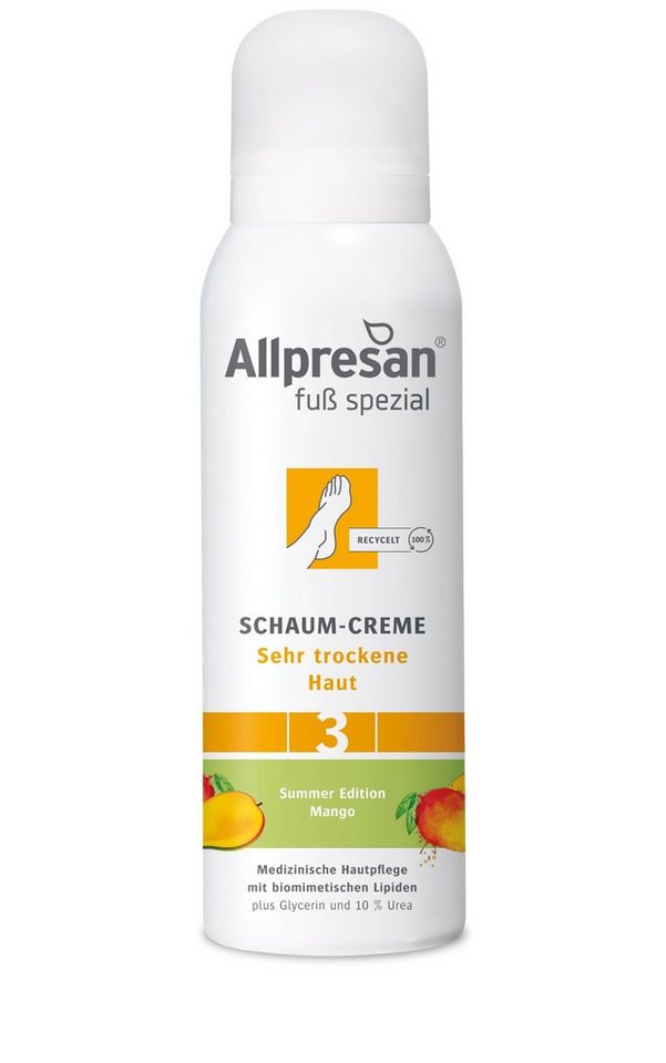 Allpresan Fußschaum Allpresan Sehr trockene Haut Mango 125 ml Nr.3 2erPack von Allpresan