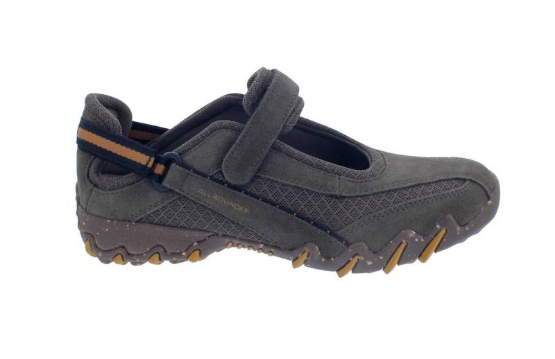 Allrounder by Mephisto Allrounder Niro Sneaker 94/ 29, C.Suede/ Mesh, Beech/ Beech (Schlamm), Klettschuh von Allrounder by Mephisto