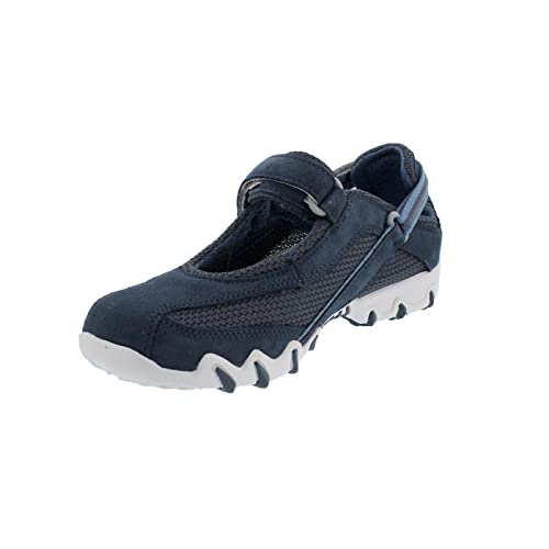 Allrounder NIRO Sneaker, Klettverschluss, Denim/Stargazer, C. Suede 04 / S. Mesh 95 (Größe: 38) von ALLROUNDER