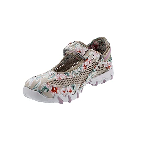 Allrounder NIRO Sneaker, Klettverschluss, Multicolored/Lamb, G.Flower 77 / Open Mesh 12 (Größe: 40 2/3) von ALLROUNDER