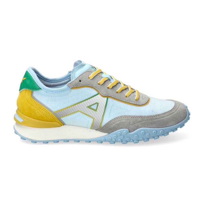 KOYA C.SUEDE 05/T.MESH 09 CIME CIMENT/TA.TURQUOISE von Allrounder