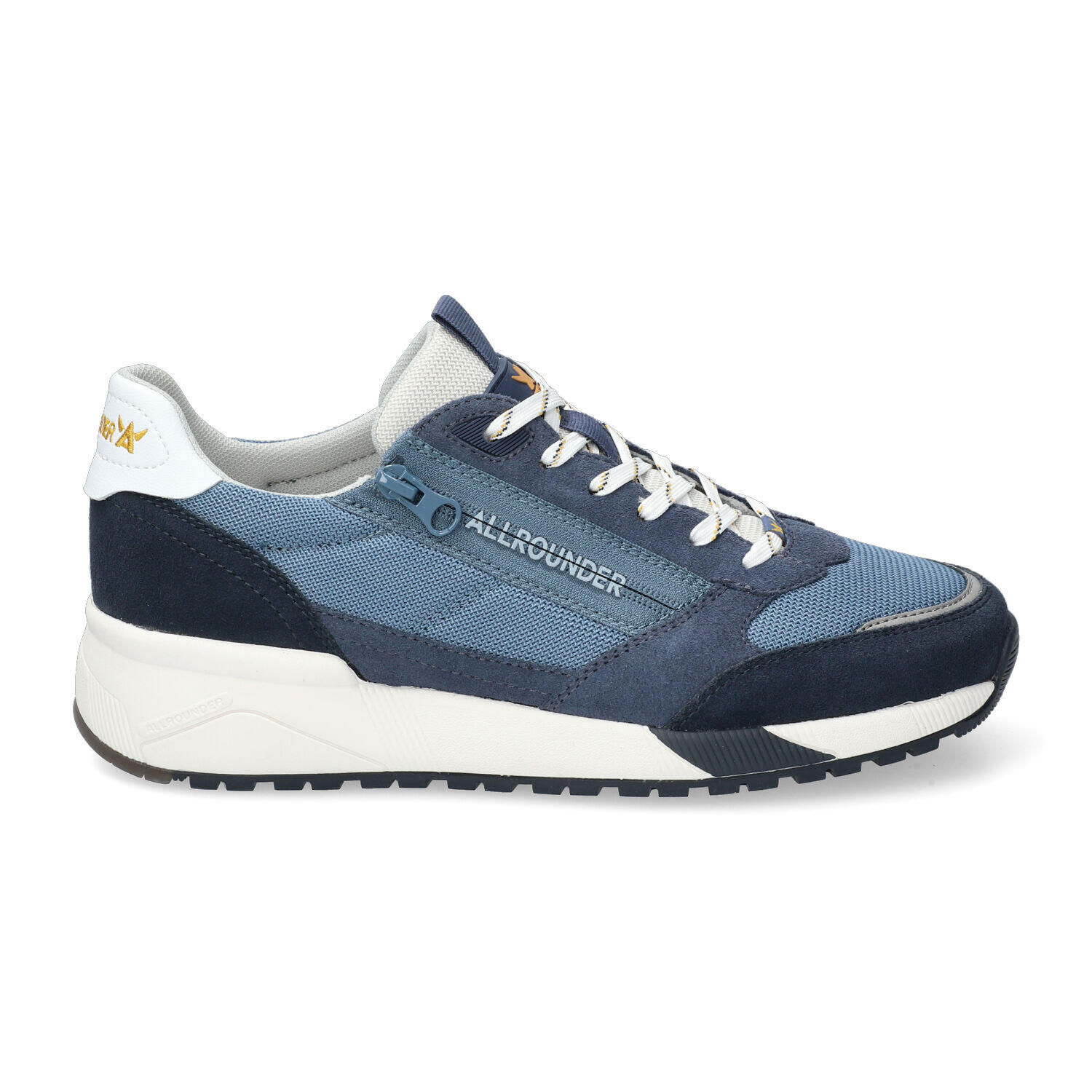 SCARMARO C.SUEDE 97/A.MESH 97 DRESS BLUE von Allrounder