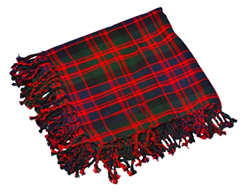 Allsafe Traders Schottischer Herren-Kilt Tartan Fly Plaid, Macdonald, 48 X 48 Allsafe Traders Schottischer Herren-Kilt Tartan Fly Plaid, Macdonald, 48 X 48 von Allsafe Traders