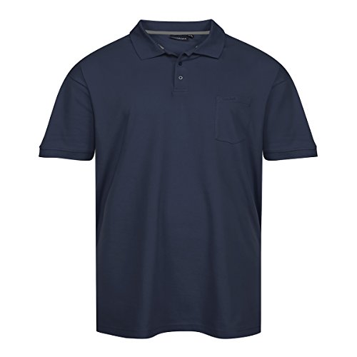 Allsize North 56°4 by Poloshirt Übergröße dunkelblau, Größe:5XL von Allsize