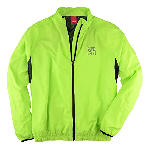 Allsize XXL North 56°4 by leichte neongrüne Windjacke, Größe:6XL von Allsize