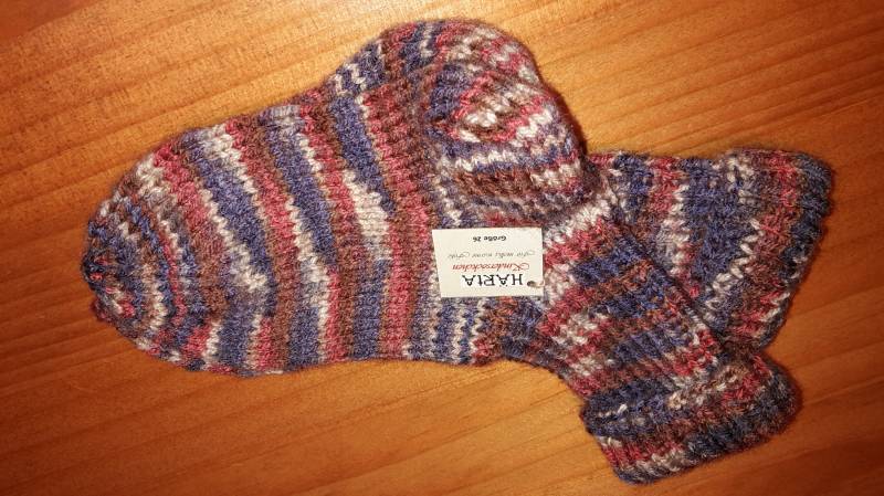Kinder-Wollsocken Gr. 26 von Alltagslieblinge