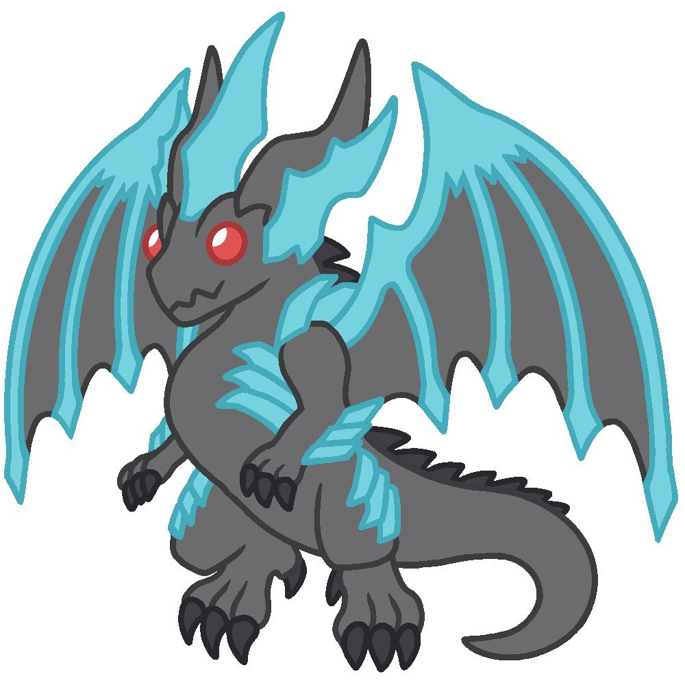 Bahamut Drachen Anhänger - Aufkleber Final Fantasy Schlüsselbund Wetterfester von AlltheDwagons