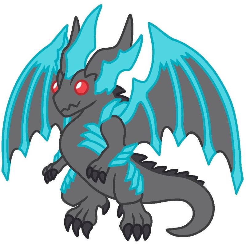 Bahamut Drachen Anhänger - Aufkleber Final Fantasy Schlüsselbund Wetterfester von AlltheDwagons