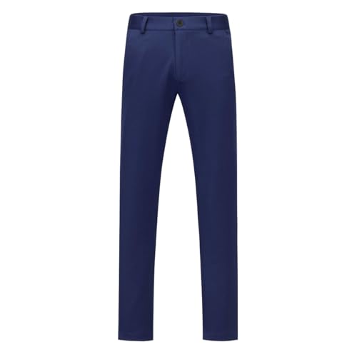 Allthemen Herren Anzughose Stretch Hose Straight Fit Golfhose Business Freizeithose Lang Elegant Dunkelblau XL Allthemen Herren Anzughose Stretch Hose Straight Fit Golfhose Business Freizeithose Lang Elegant Dunkelblau XL von Allthemen