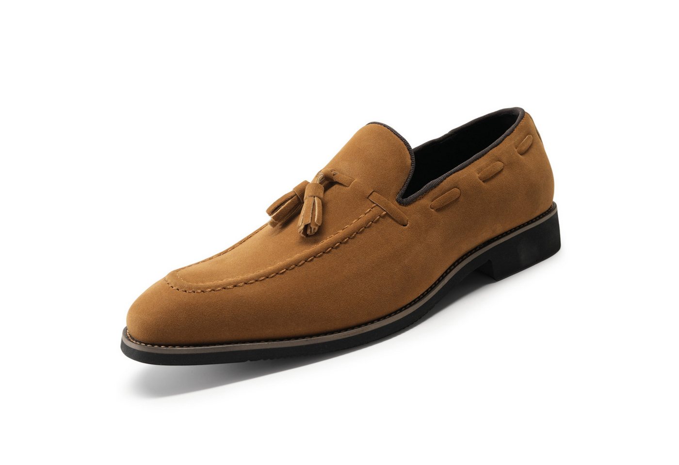 Allthemen Loafer mit Quasten Slipper Spitze Zehenbereich von Allthemen