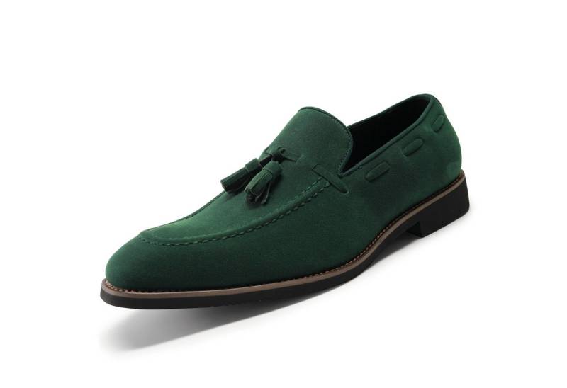 Allthemen Loafer mit Quasten Slipper Spitze Zehenbereich von Allthemen