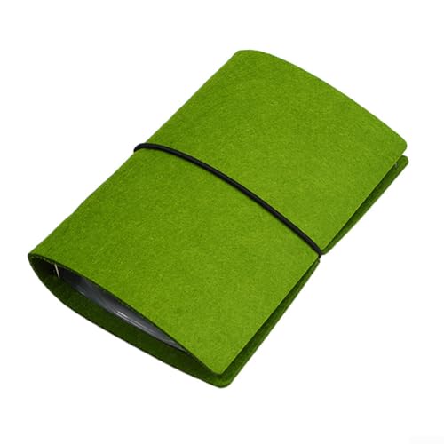 Fliegenfischen-Vorfach-Geldbörse mit Schnappverschluss und 10 Taschen für organisierte Angelausrüstung, grün von Allthingstore