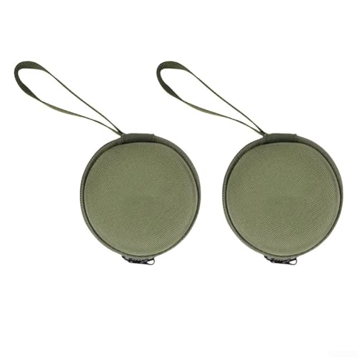 Leichte Mini-Aufbewahrungstasche mit Schlüsselanhänger für Schlüssel und kleine Gegenstände, ideal für den Außenbereich, armee-grün Leichte Mini-Aufbewahrungstasche mit Schlüsselanhänger für Schlüssel und kleine Gegenstände, ideal für den Außenbereich, armee-grün von Allthingstore