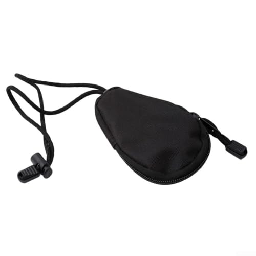 Münzbörse Schlüsseletui aus Oxford-Tuch, ideal zum Aufbewahren von Münzen und wichtigen Gegenständen während des Abenteuers (schwarz) von Allthingstore