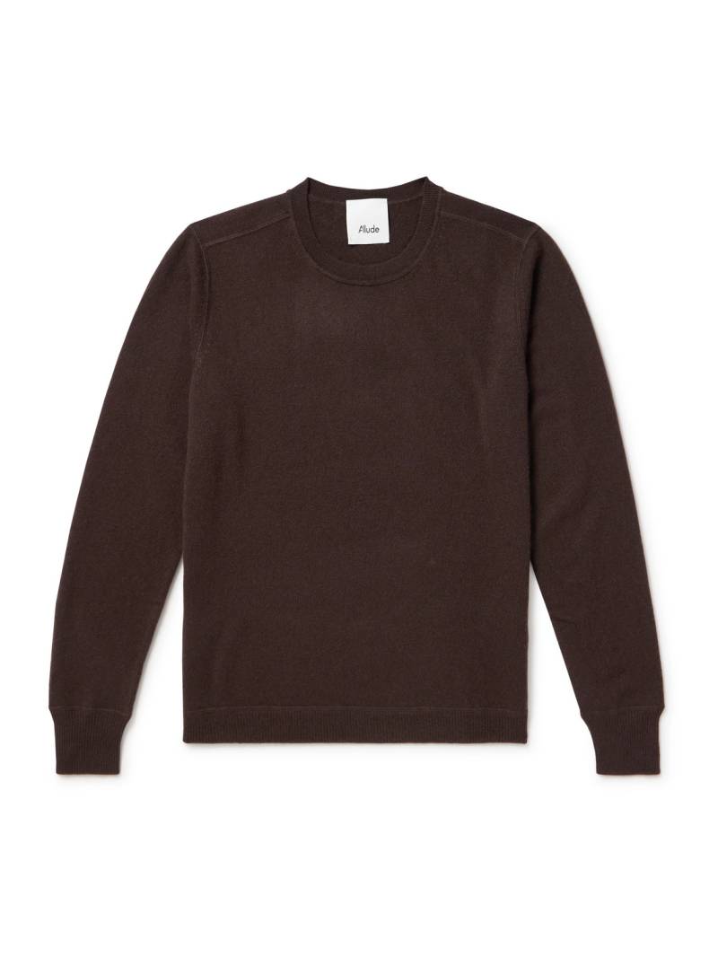 Allude - Cashmere Sweater - Men - Brown - XXL von Allude