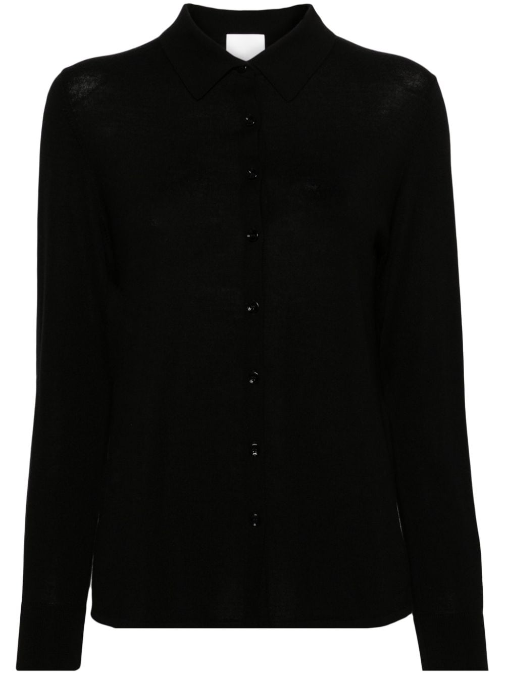 Allude Gerippter Cardigan - Schwarz von Allude