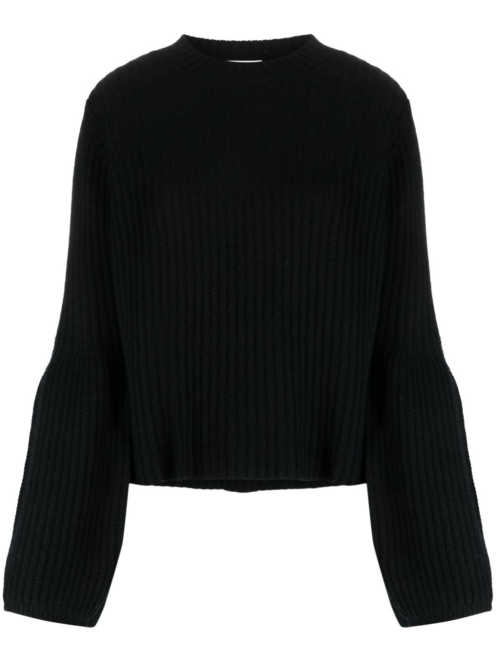 Allude Gestrickter Pullover - Schwarz von Allude