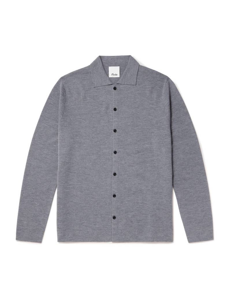 Allude - Virgin Wool Cardigan - Men - Gray - S von Allude