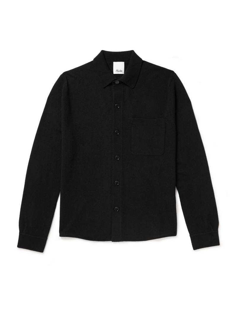 Allude - Virgin Wool and Cashmere-Blend Cardigan - Men - Black - L von Allude