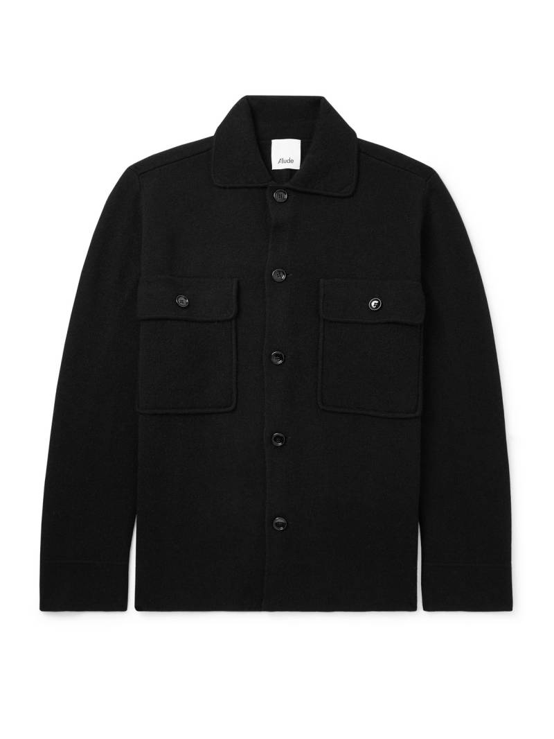 Allude - Virgin Wool and Cashmere-Blend Cardigan - Men - Black - L von Allude