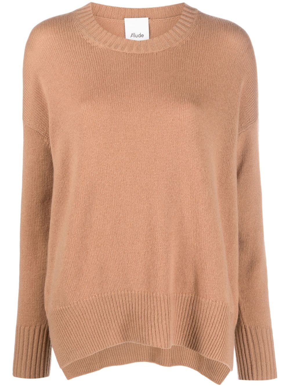 Allude Kaschmirpullover mit tiefen Schultern - Braun von Allude