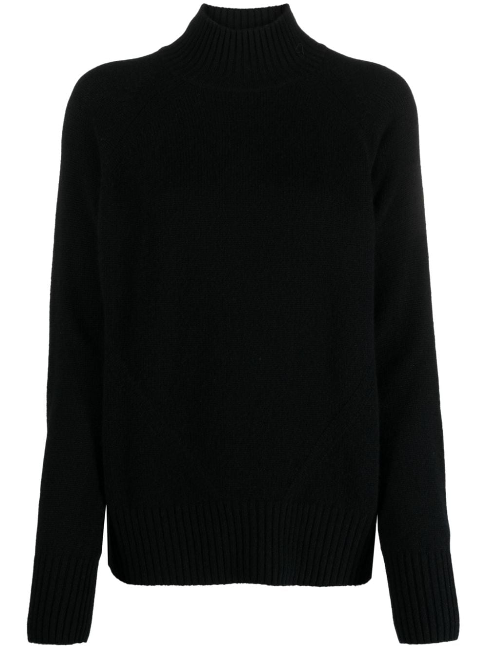 Allude Fein gestrickter Kaschmirpullover - Schwarz von Allude