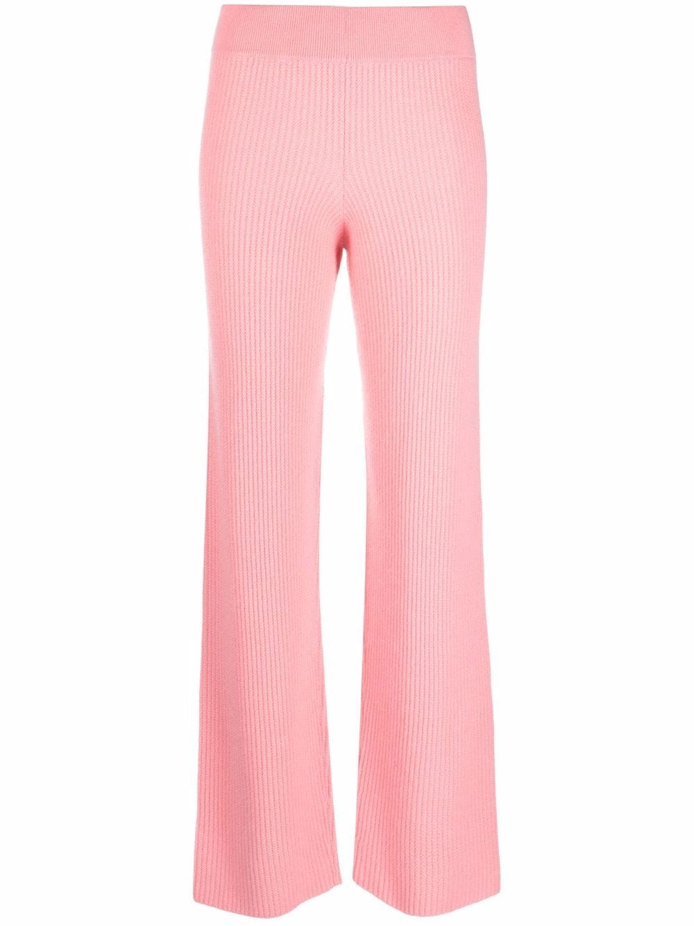 Allude Gerippte Hose - Rosa von Allude