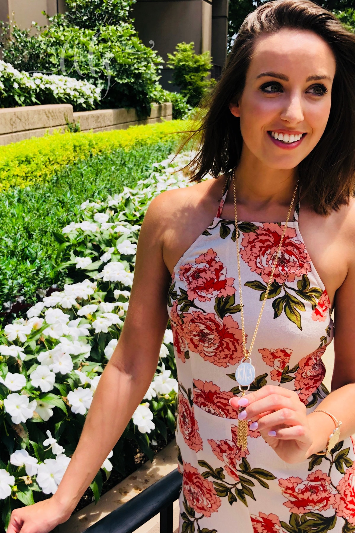 Monogramm Halskette, Gravierbare Oval Quaste Personalisiertes Geschenk Für Sie Monogramm Halskette, Gravierbare Oval Quaste Personalisiertes Geschenk Für Sie von AllyannaGifts