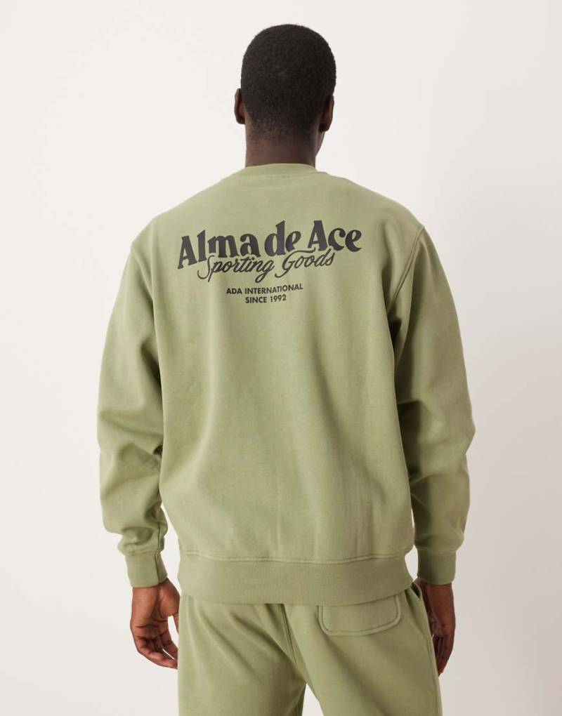 Alma de Ace - Sporting Goods - Sweatshirt in Hellgrün von Alma De Ace