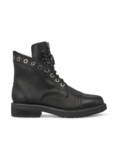 ALMA EN PENA I240750 Botines Militares Mujer Negro von Alma en Pena