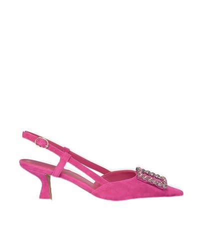 Alma en Pena. Schuhe mit Stiletto-Absatz aus Leder für Damen., fuchsia, 38 EU von Alma en Pena