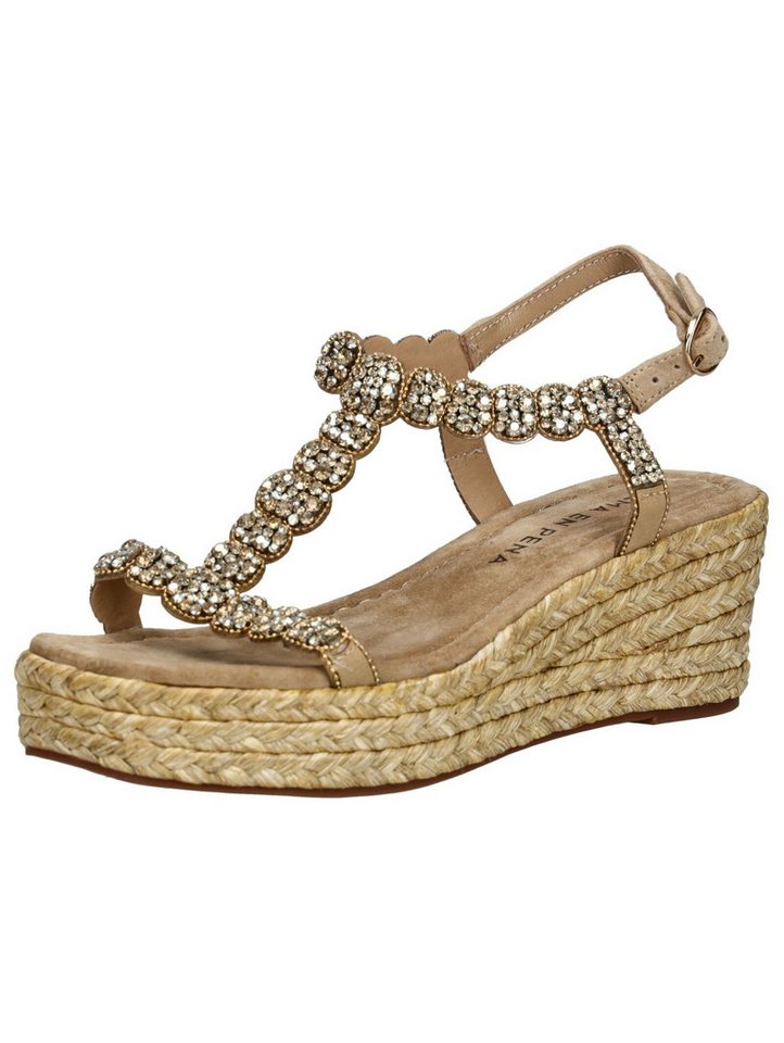 Alma en Pena ALMA EN PENA Sandalen Textil Keilsandalette von Alma en Pena