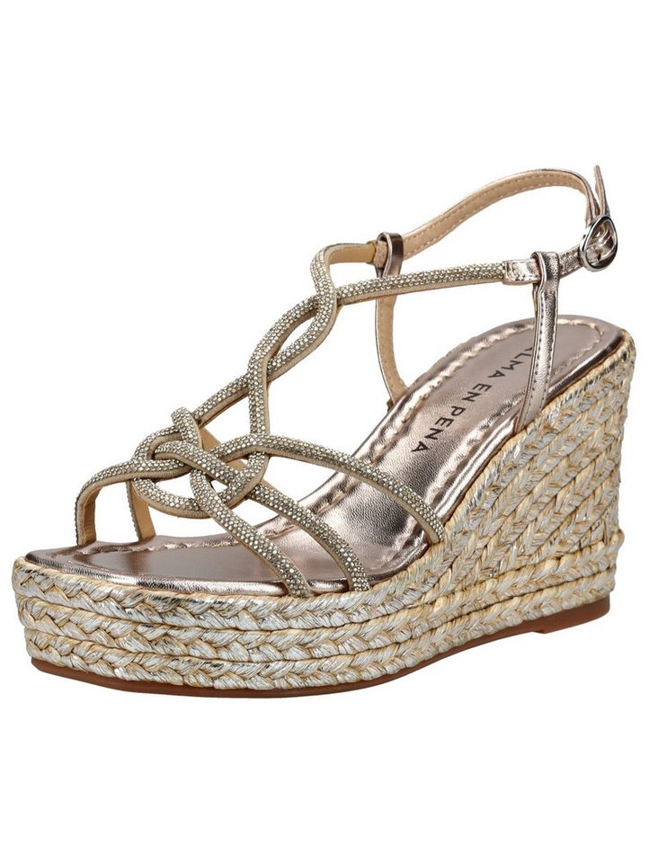 Alma en Pena ALMA EN PENA Sandalen Textil Keilsandalette von Alma en Pena