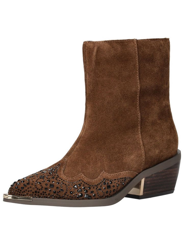 Alma en Pena ALMA EN PENA Stiefelette Veloursleder Bikerboots von Alma en Pena