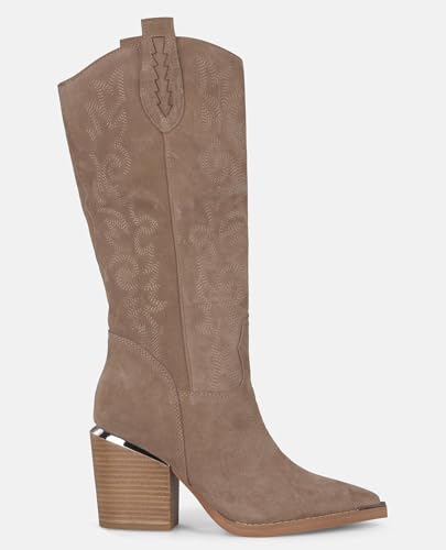 Alma en Pena. Damen High Heel Boots, Graubraun, 38 EU Alma en Pena. Damen High Heel Boots, Graubraun, 38 EU von Alma en Pena