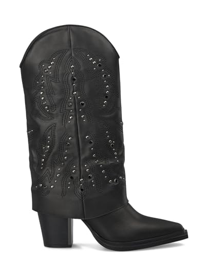 Alma en Pena. Damen High Heel Boots, Schwarz , 37 EU von Alma en Pena