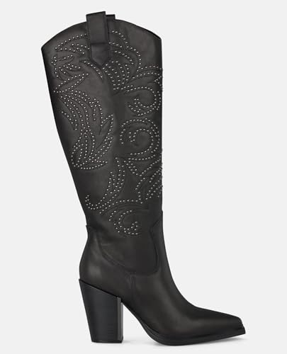 Alma en Pena. Damen High Heel Boots, Schwarz , 38 EU von Alma en Pena