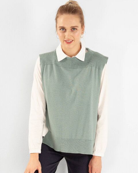 Alma & Lovis Cape aus Bio-Baumwoll-/Woll-Mix | Cotwool Cape von Alma & Lovis