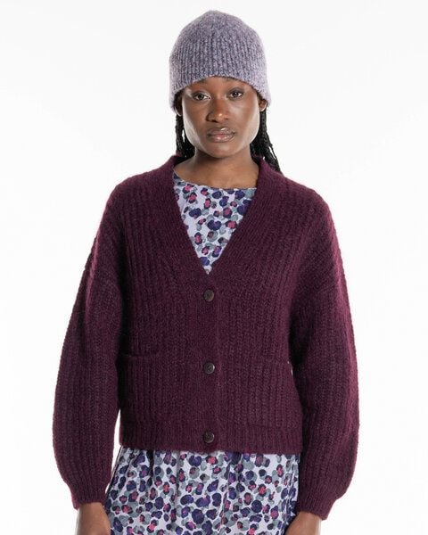 Alma & Lovis Cardigan im Grandpa-Style mit kuscheligem Alpaka-Mix | Grandpa Tiron von Alma & Lovis