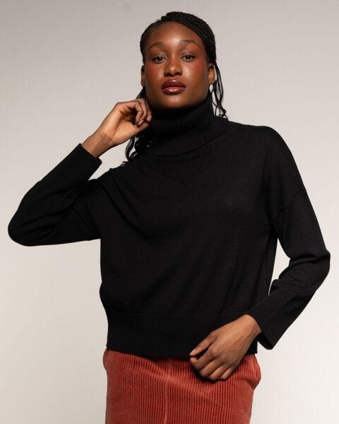 Alma & Lovis Feiner Rollkragen-Strickpullover aus Cotton-Wool-Mix | Cot-Wool Rollneck von Alma & Lovis