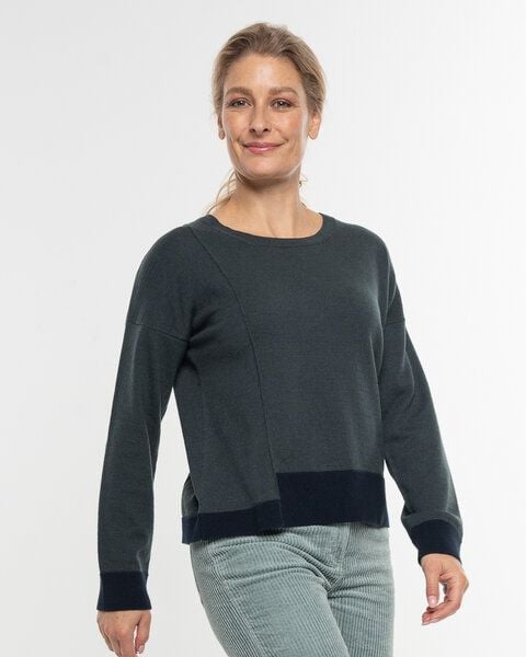 Alma & Lovis Feiner Strickpulli aus softem Bio-Baumwoll-/Woll-Mix | Cot-Wool Pullover von Alma & Lovis