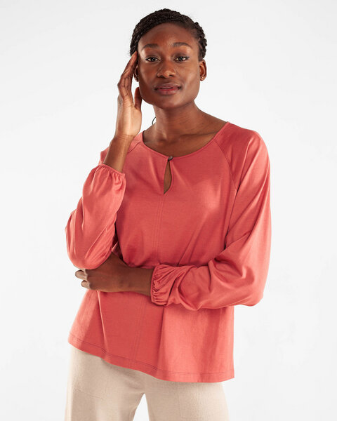 Alma & Lovis Feminine Bluse aus Bio-Baumwolle | Raglan Blouse von Alma & Lovis