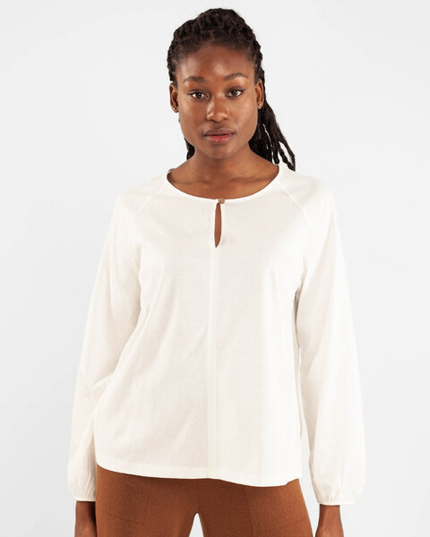 Alma & Lovis Feminine Bluse aus Bio-Baumwolle | Raglan Blouse von Alma & Lovis