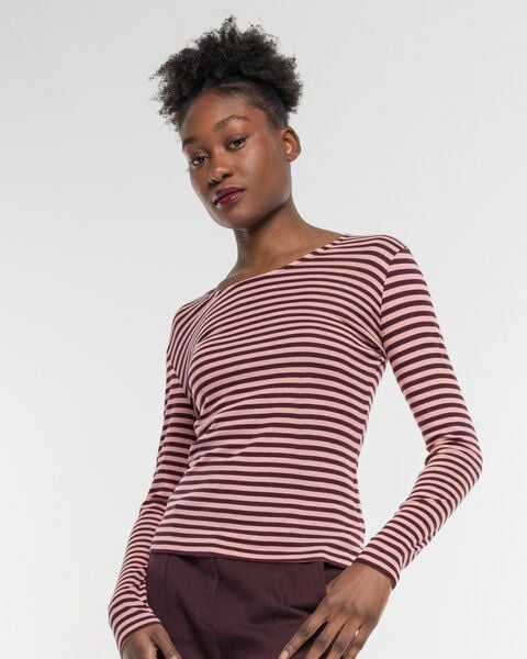 Alma & Lovis Geringeltes Longsleeve aus softer Bio-Baumwolle | Ringel Shirt von Alma & Lovis