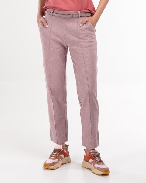 Alma & Lovis Karo-Hose in leichter Jersey-Jacquard-Qualität | Karo Pants von Alma & Lovis